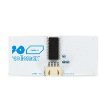 PANNEAU MATRICE LED 8x16 I²C POUR ARDUINO - BLEU