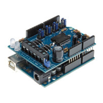 MOTOR &  POWER SHIELD POUR ARDUINO
