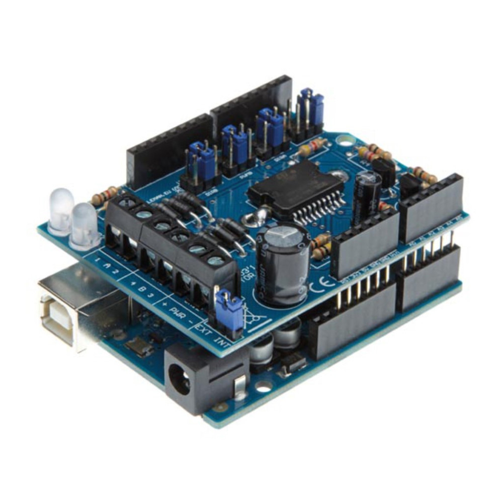 MOTOR &  POWER SHIELD POUR ARDUINO