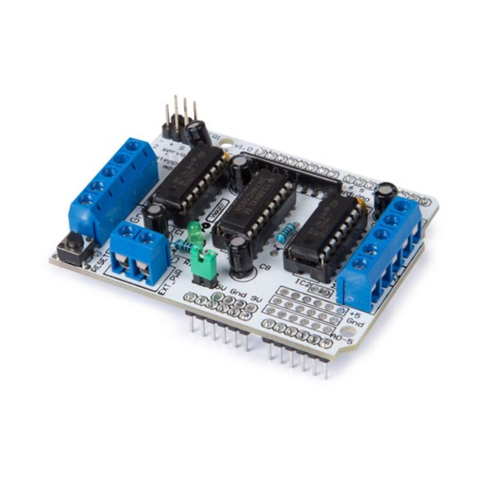 SHIELD CONTÔLEUR DE MOTEURS L293D POUR ARDUINO
