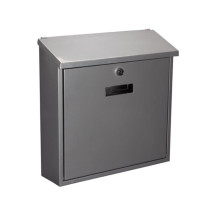Boîte aux lettres - Monaco - argent - 36,8 x 36,5 x 10 cm
