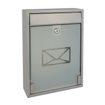 Boîte aux lettres - Milan - argent - 36 x 26 x 8 cm