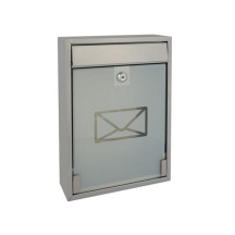 Boîte aux lettres - Milan - argent - 36 x 26 x 8 cm