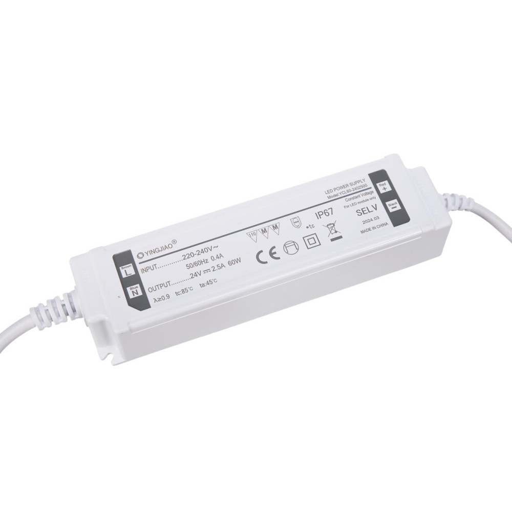 Alimentation à découpage - sortie unique - 60 W - 24 V - 2.5 A