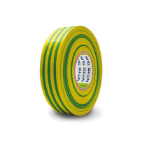 NITTO - RUBAN ADHESIF ISOLANT - VERT/JAUNE - 19 mm x 10 m