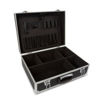 VALISE À OUTILS AVEC BORDS EN ALUMINIUM - 455 x 330 x 152