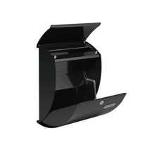 Boîte aux lettres - Nice - noir - 40 x 31 x 16 cm