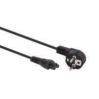 CÂBLE D'ALIMENTATION CEE 7/7 90° + C5 L1.8 m H05VV-F