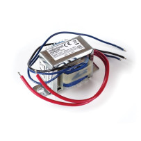 TRANFORMATEUR CHASSIS OUVERT 6 VA 2 x 12 V~ 250 mA max.