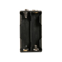 COUPLEUR DE 4 PILRES AA (LR6), AVEC CONTACTS A PRESSION