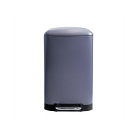 Poubelle urbaine - 30 l - Rectangulaire - Gris Anthracite