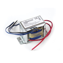TRANFORMATEUR CHASSIS OUVERT 34 VA 2 x 12 V~ 1400 mA max.