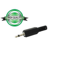 JACK MALE 2.5mm MONO - PLASTIQUE NOIR