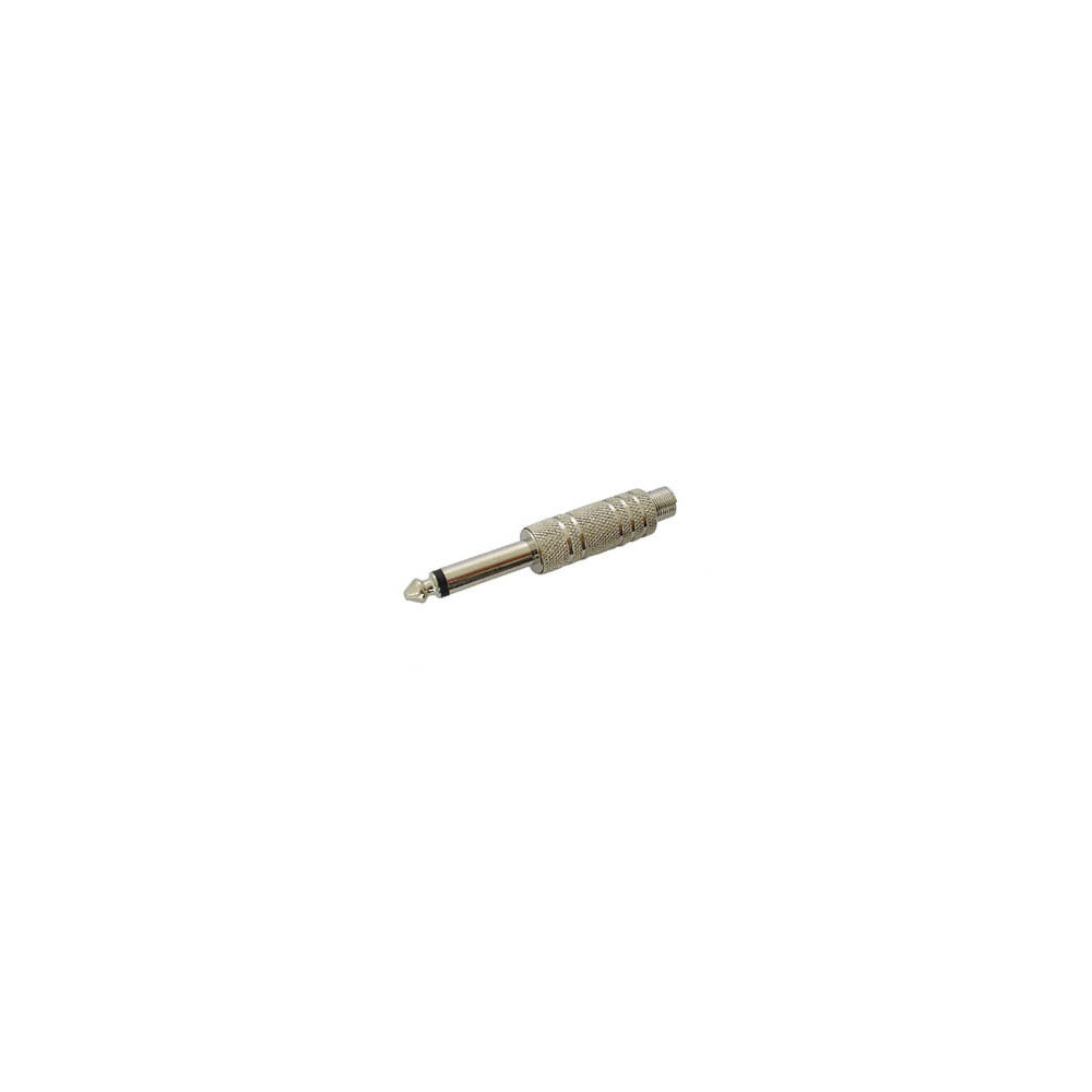JACK MALE 6.35mm MONO NICKELE