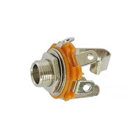 JACK FEMELLE 6.35mm STEREO - MONTAGE CHASSIS - A CIRCUIT OUVERT