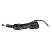 Câble d'alimentation de 1,30 m avec prise DC mâle de 2,1x5,5 mm