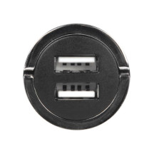 CHARGEUR DE VOITURE AVEC DOUBLE CONNEXION USB (5 V - 4.2 A) - 21 W max.