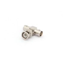 ADAPTATEUR BNC MALE VERS 2 x BNC FEMELLE