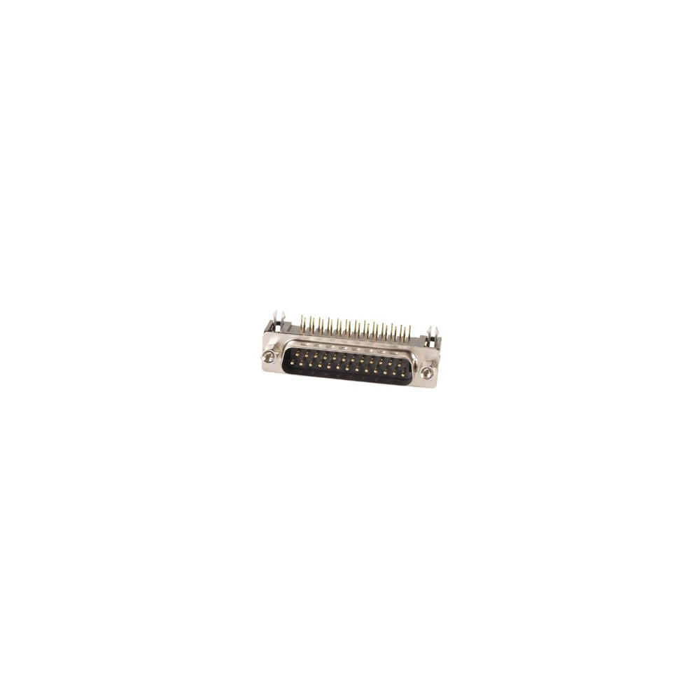 CONNECTEUR SUB-D MALE 25 BROCHES POUR CIRCUIT IMPRIME
