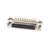 CONNECTEUR SUB-D FEMELLE 25 BROCHES POUR CIRCUIT IMPRIME