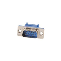 CONNECTEUR SUB-D MALE 9 BROCHES POUR CABLE NAPPE