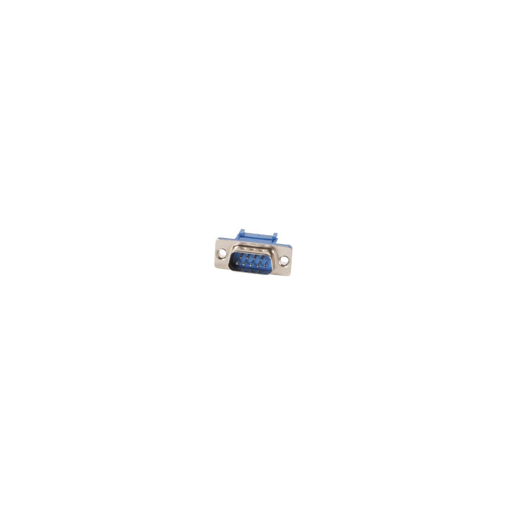 CONNECTEUR SUB-D MALE 9 BROCHES POUR CABLE NAPPE