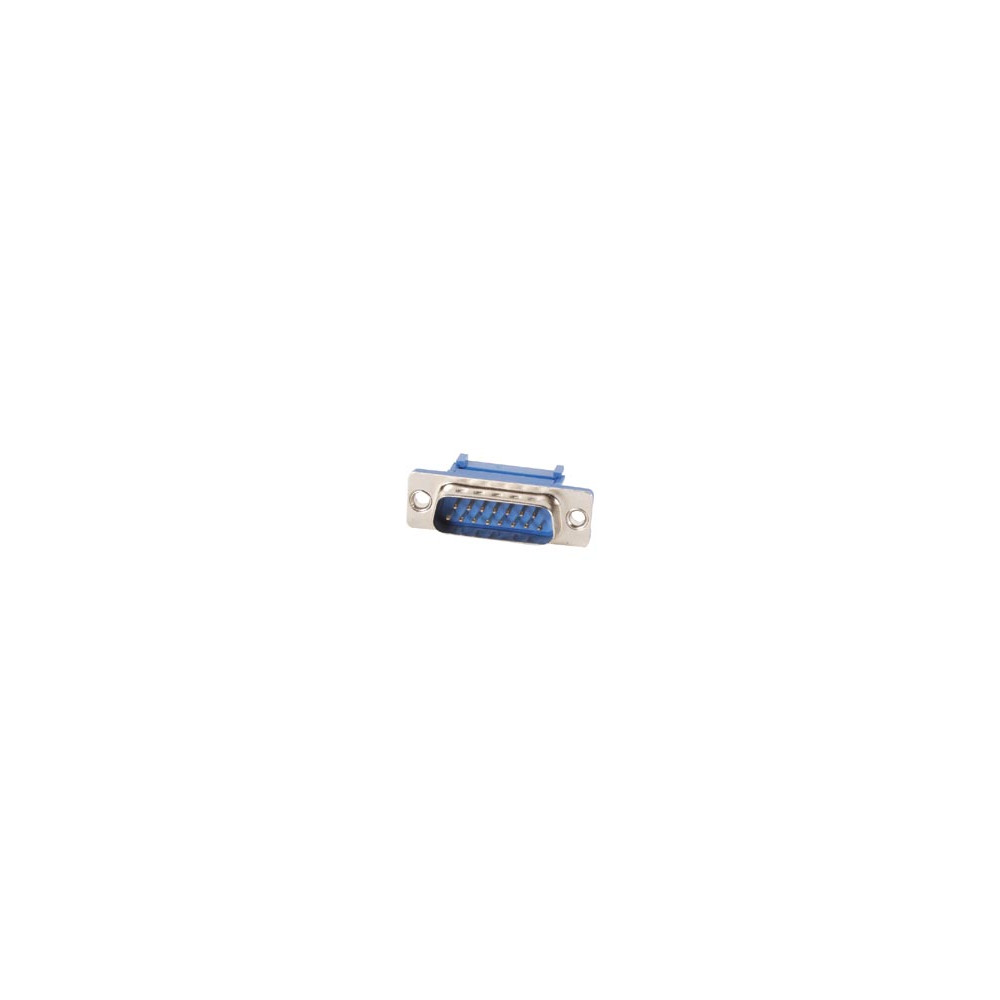 CONNECTEUR SUB-D MALE 15 BROCHES POUR CABLE NAPPE
