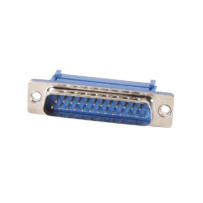 CONNECTEUR SUB-D MALE 25 BROCHES POUR CABLE NAPPE