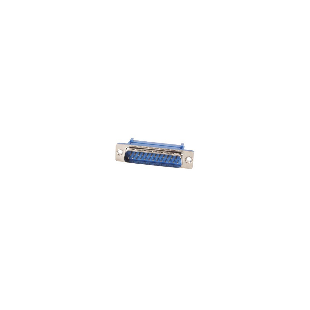 CONNECTEUR SUB-D MALE 25 BROCHES POUR CABLE NAPPE
