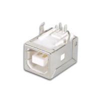 USB B FEMELLE, SIMPLE CONNECTEUR 90°, POUR CI