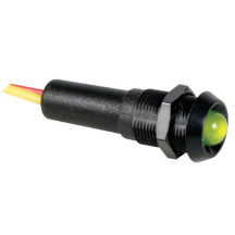 VOYANT LED VERT 5V - BOITIER NOIR