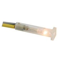 VOYANT CARRE 7 x 7mm 12V CRISTAL