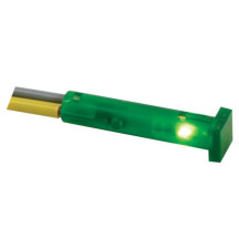VOYANT CARRE 7 x 7mm 12V VERT