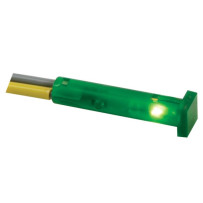 VOYANT CARRE 7 x 7mm 12V VERT