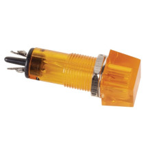 VOYANT CARRE 11.5 x 11.5mm 220V ORANGE