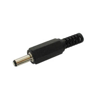 FICHE D'ALIMENTATION MÂLE 1.3 x 3.4 x 9.5mm