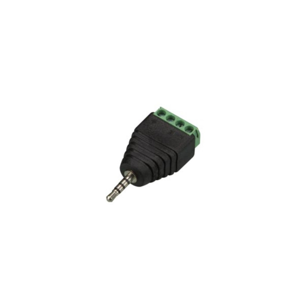 FICHE STÉRÉO 2.5 mm VERS CONNEXION À VIS 4 BROCHES (5 pcs)