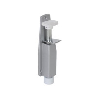 Butée de porte à pédale - 20,2 x 4,8 x 4,3 cm - gris