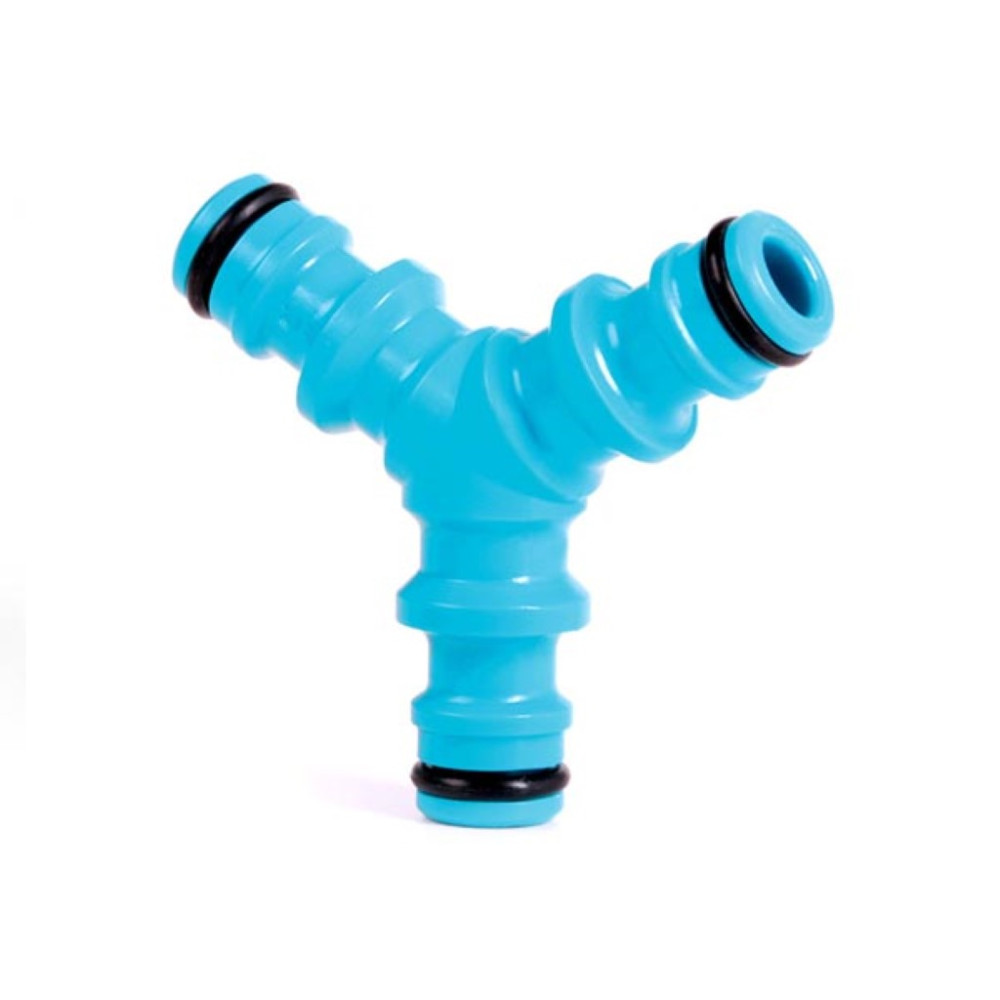 Cellfast, connecteur à 2 voies pour tuyau d'arrosage, 1/2", 5/8"
