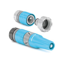 Cellfast, jeu avec buse de tuyau réglable, ideal line plus, 1/2"