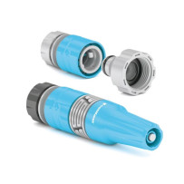 Cellfast, jeu avec buse de tuyau réglable, ideal line plus, 3/4"