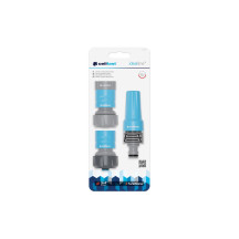 Cellfast, jeu avec buse de tuyau réglable, ideal line plus, 3/4"