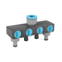Cellfast, sélecteur nez de robinet  4 voies, ideal line plus