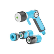 CELLFAST - JEU AVEC PISTOLET D'ARROSAGE MULTIFONCTIONS - ERGO - 1/2"