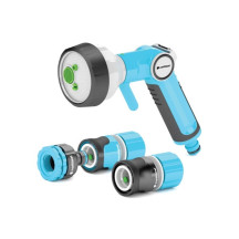 Cellfast, jeu avec pistolet d'arrosage, 4 fonctions, ergo, 1/2"