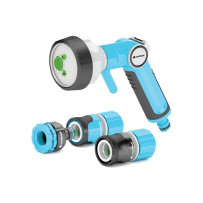Cellfast, jeu avec pistolet d'arrosage, 4 fonctions, ergo, 1/2"