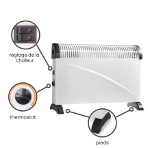 Convecteur chauffant - 2000 W