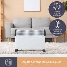 Convecteur chauffant - 2000 W