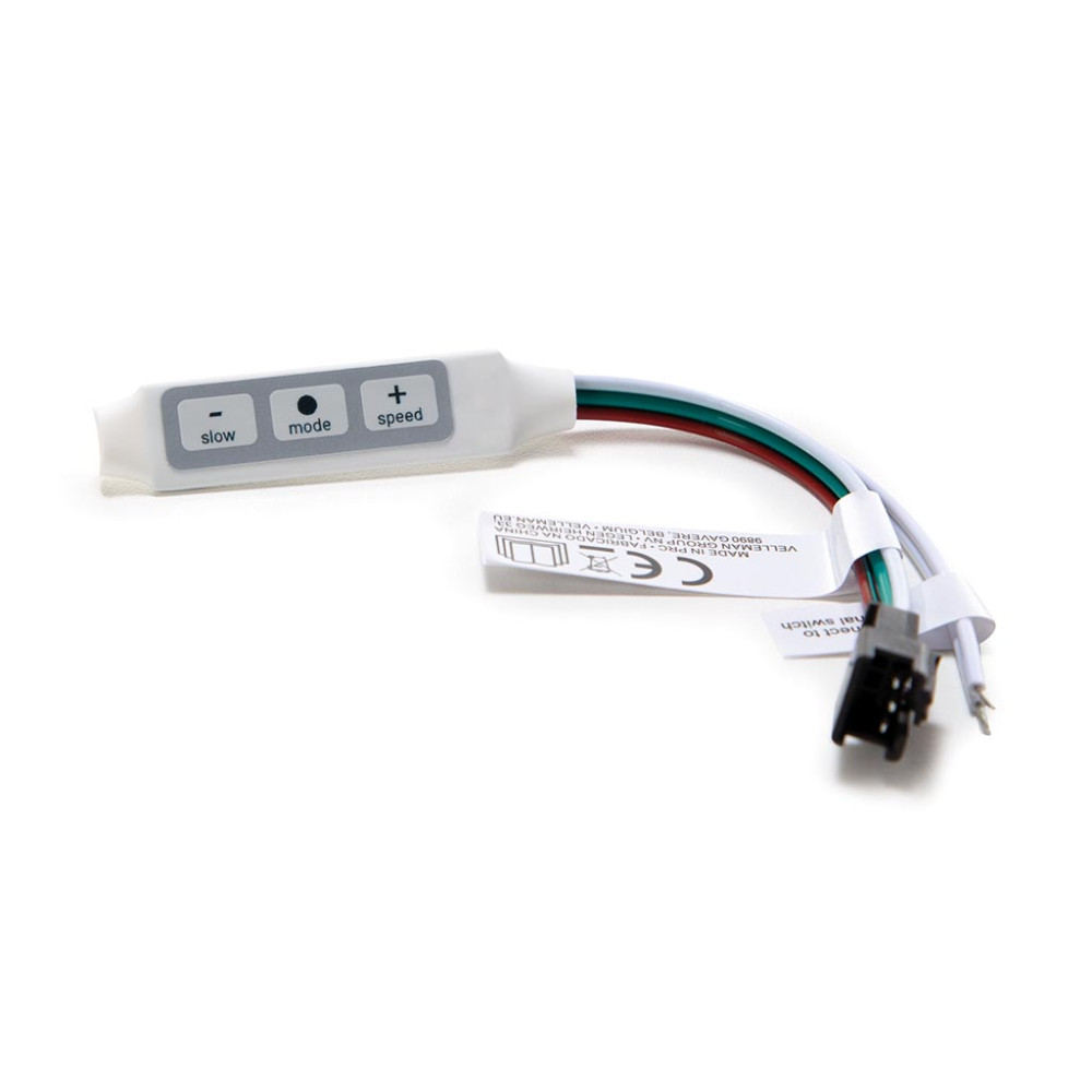 Contrôleur pour bandes LED blanches numériques - commande par interrupteur externe