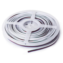 CÂBLE RVB POUR FLEXIBLES LED - 4 CONDUCTEURS - 25 m (4 x 0.33 mm²)